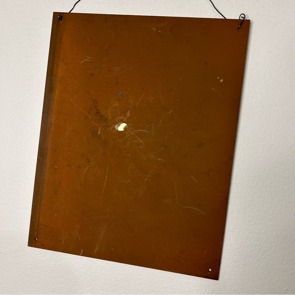 Rustic Metal Coffee Sign - Picture 3 of 4